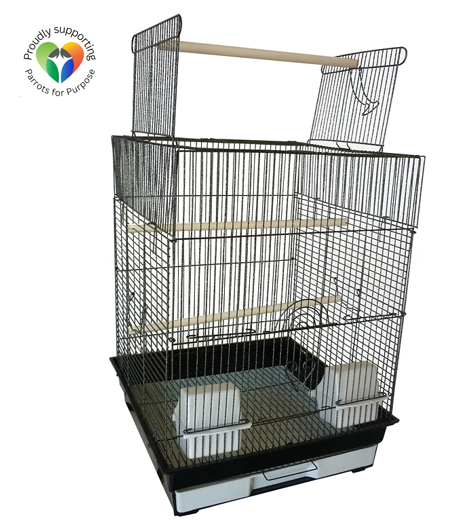 Bono Fido - Flat Open Top Budgie Cage 16